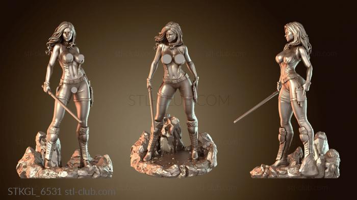 Статуэтки девушки Мара Джейд