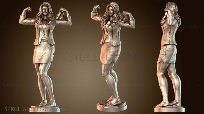 Статуэтки девушки Марко Она Халк