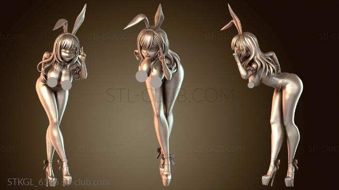 Статуэтки девушки NSFW Марин и Мордред