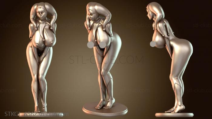 Статуэтки девушки Маскарад