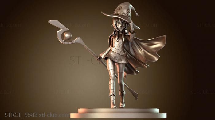 Статуэтки девушки Мегумин Арм