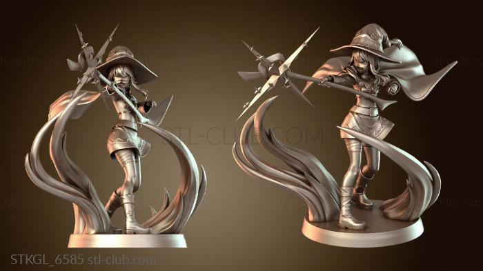 Статуэтки девушки Мегумин Вариант S