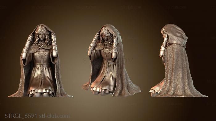 Статуэтки девушки Мелина Киджаи