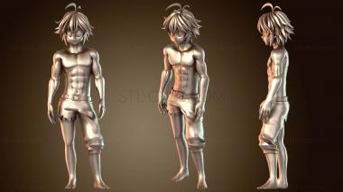 3D модель Мелиодас из Нанацу CE (STL)