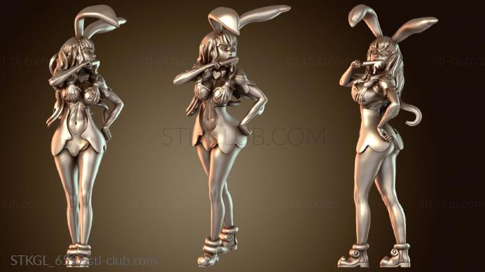 Статуэтки девушки Четырехкратная мелона