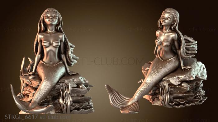 Статуэтки девушки Зачарованная русалка Мессиаса