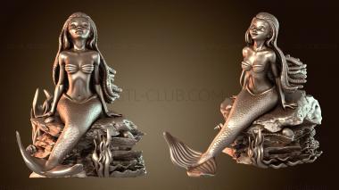 3D модель Зачарованная русалка Мессиаса (STL)