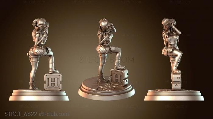 Статуэтки девушки Эпическая коллекция металлических слизней