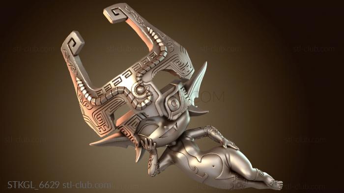 Статуэтки девушки Мидна с ясными глазами