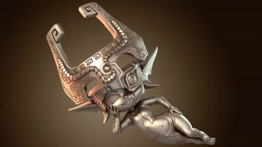 3D модель Мидна с ясными глазами (STL)