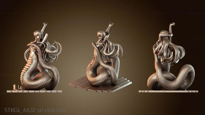 Статуэтки девушки NSFW Мия из Monster Musume