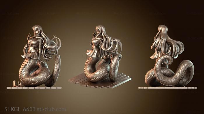 Статуэтки девушки SFW Мия из Monster Musume