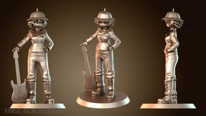 Статуэтки девушки Мягкая плесень