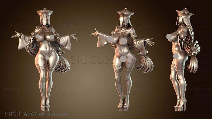 Статуэтки девушки Фута Минамото