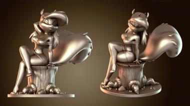 3D модель Очаровательная норка Минерва (STL)