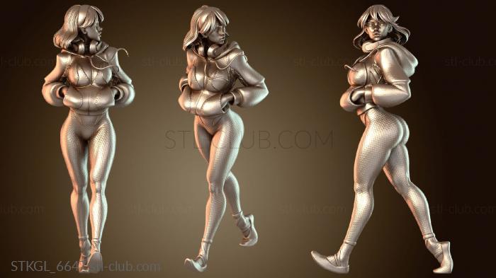 Статуэтки девушки Стилизованная Гвен Стейси