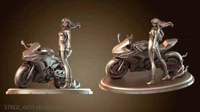 Статуэтки девушки Мисато Евангелион