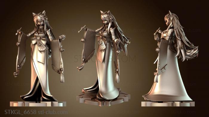 Статуэтки девушки Мисс Хина Сама