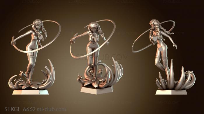 Статуэтки девушки Чувственный Мицуки Канродзи