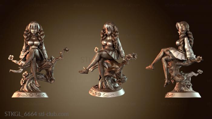 Статуэтки девушки Мицури