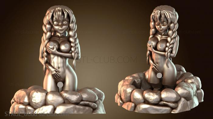 Статуэтки девушки NSFW Онсэн Мицури Канродзи