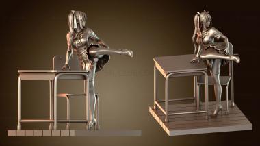 3D модель Прекрасная Мийо Мари Роуз (STL)