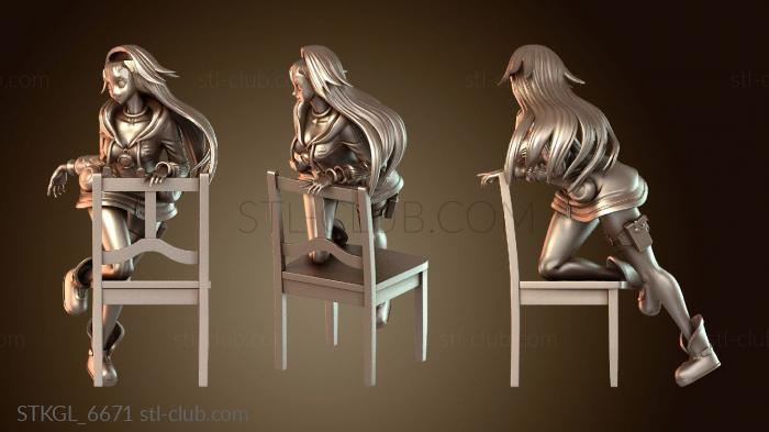 Статуэтки девушки NSFW Мийо Нептун Нептуния