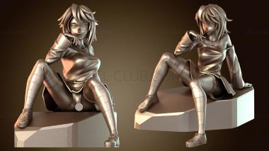 3D модель Мизоре Сираюки Розарио Вампир (STL)