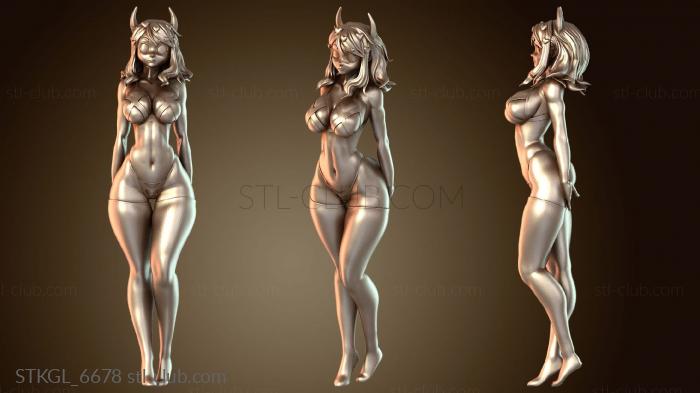 Статуэтки девушки Соблазнительный Модус