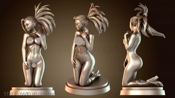 Статуэтки девушки NSFW Момо