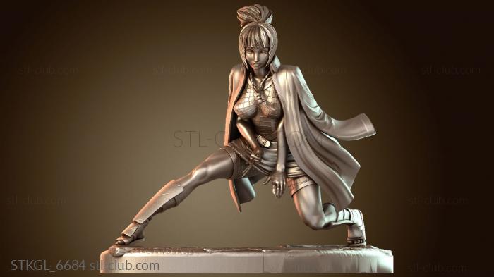 Статуэтки девушки Рука Момодзи Анко Митараси