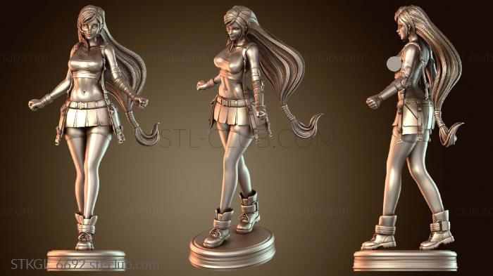 Статуэтки девушки Момоджи Тифа Арм