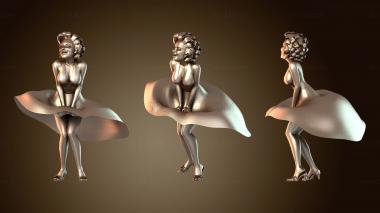 3D модель Увеличенный Монро Монро (STL)