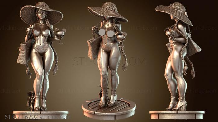 Статуэтки девушки Сумка-монстр Cammy