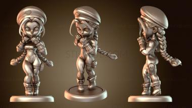 3D модель Чиби Мини Монстр Кэмми (STL)