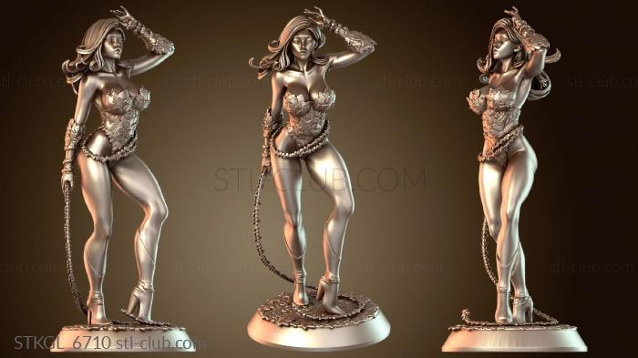 Статуэтки девушки Монстр Ядовитый Плющ