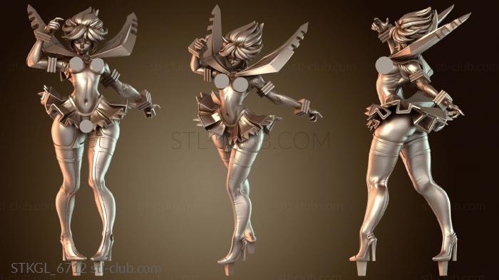 Статуэтки девушки Альт Монстр Рюко