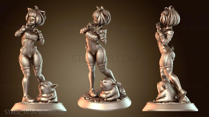 Статуэтки девушки Монстр Чжу Бацзе