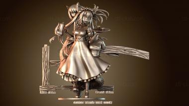 3D модель Фигурка Тору и Холо Мун (STL)