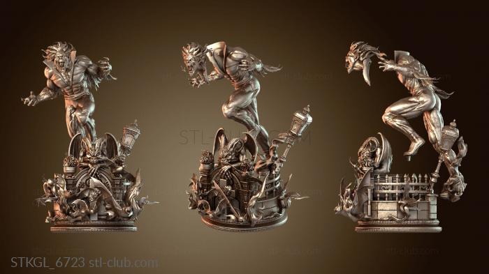 Статуэтки девушки Морбиус