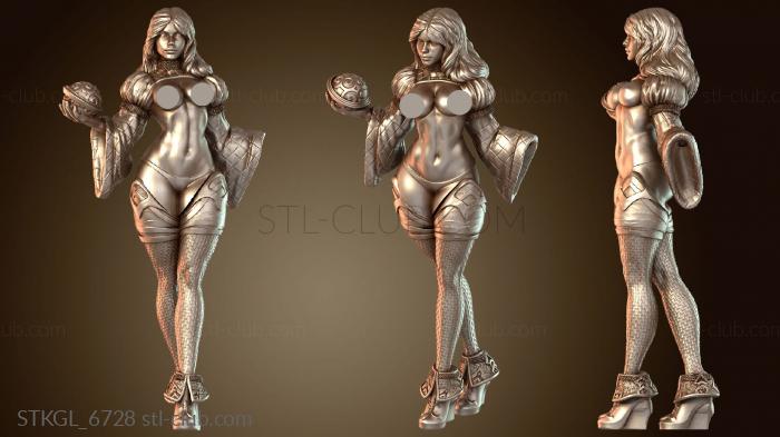 Статуэтки девушки Выставленная NSFW Моргана