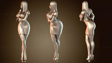 3D модель Одетая фигурка Мортиши (STL)