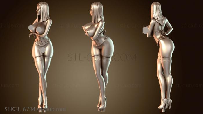 Статуэтки девушки Лучшая фигурка Мортиши