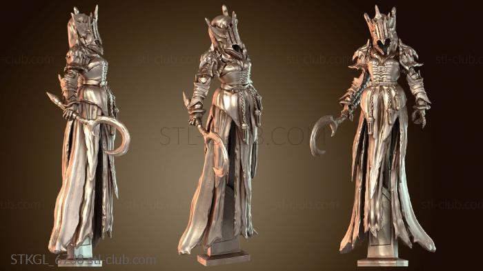 Статуэтки девушки Скорбящая ведьма