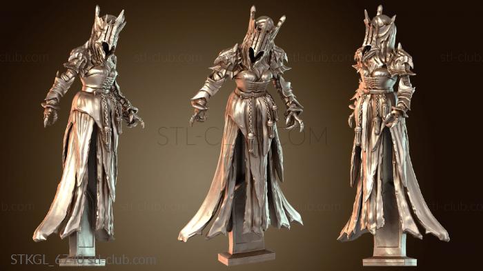 Статуэтки девушки Темная скорбная ведьма