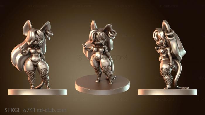 Статуэтки девушки Мокси Маус