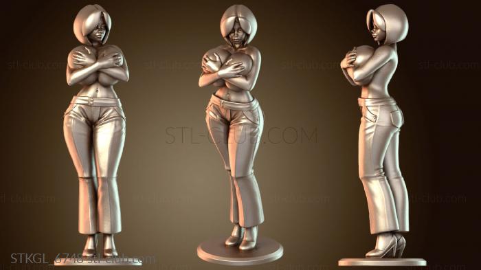 Статуэтки девушки STKGL_6748