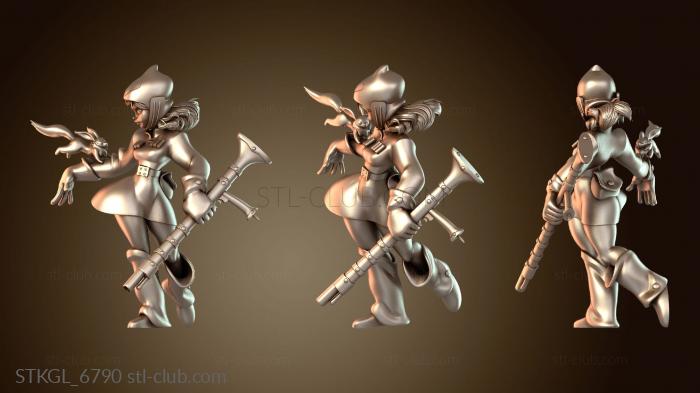 Статуэтки девушки Наусика