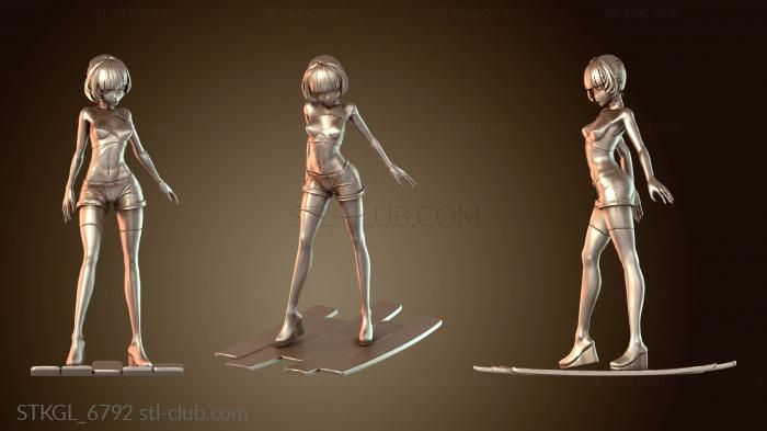 Статуэтки девушки Скульптура Назуна Нанакуса