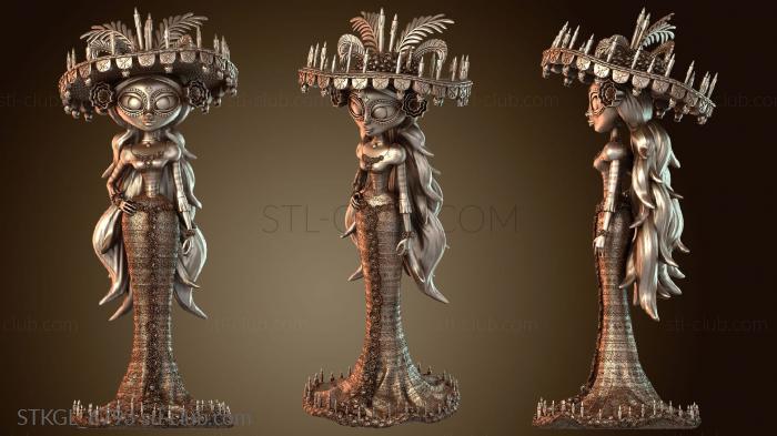 Статуэтки девушки Платье «Книга жизни» от La Muerte